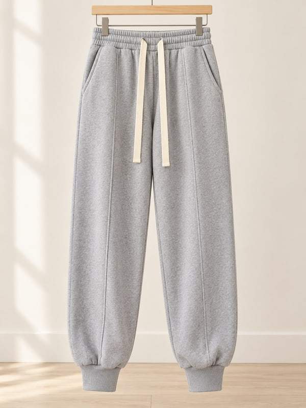 Completo donna con felpa e pantaloni jogger