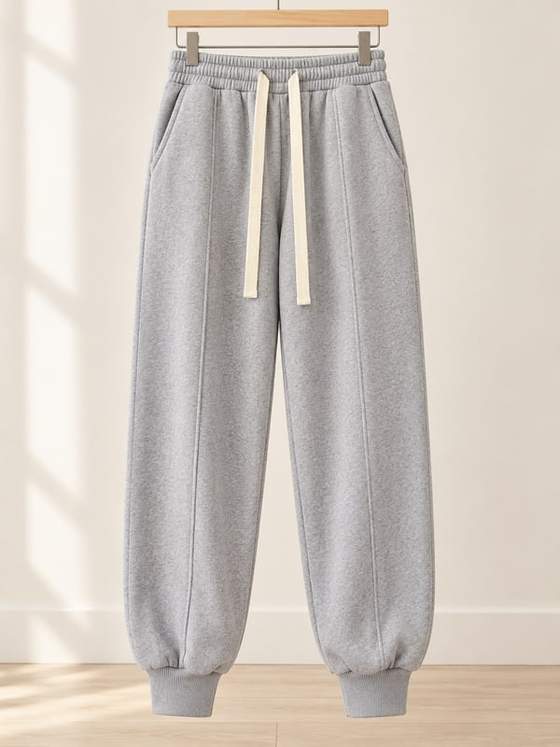 Completo donna con felpa e pantaloni jogger
