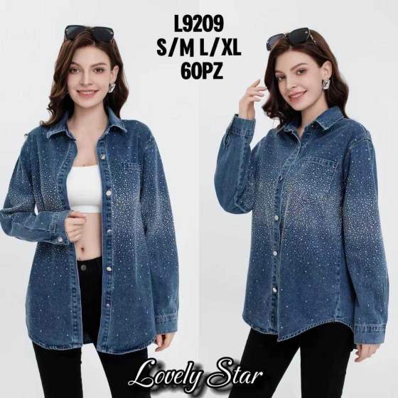 Camicia-giacca donna in denim