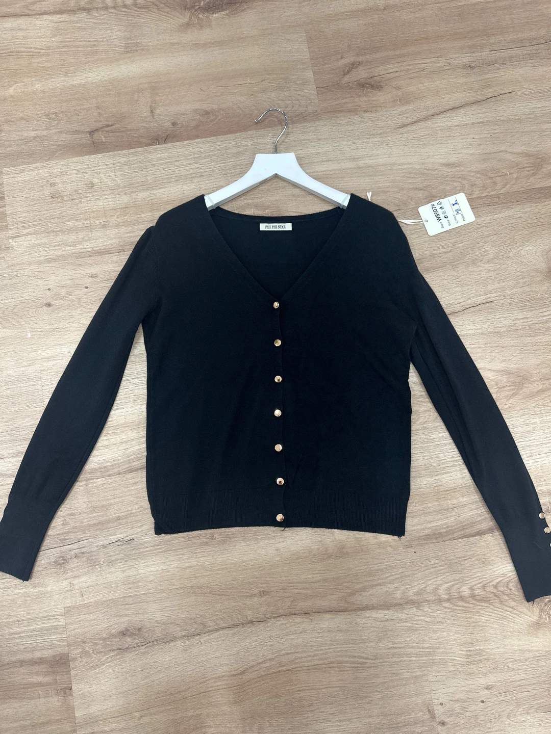 Cardigan con scollo a V