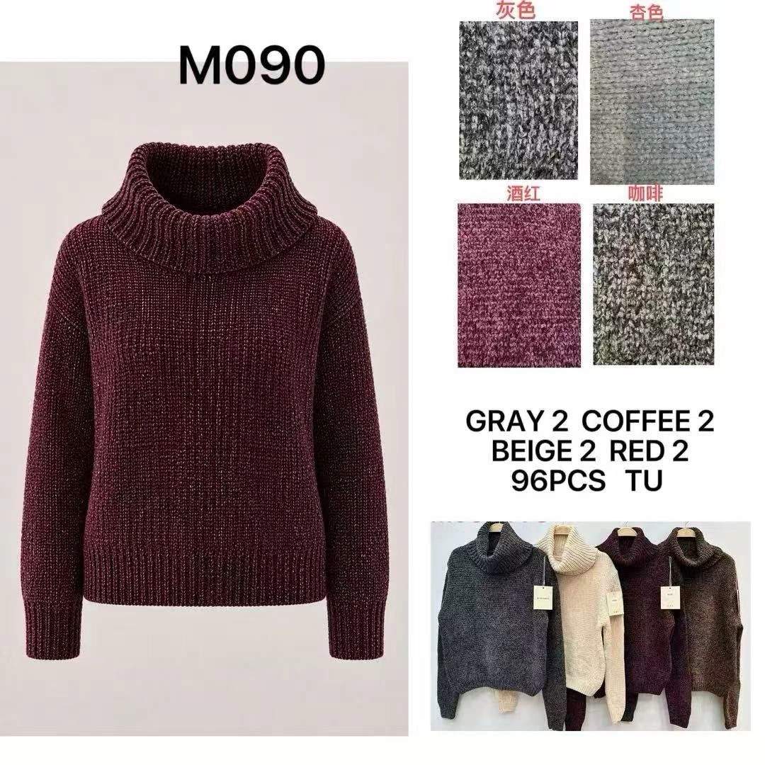 Maglione dolcevita in maglia