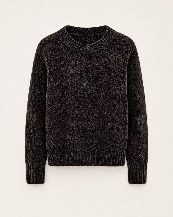 Maglione girocollo in maglia
