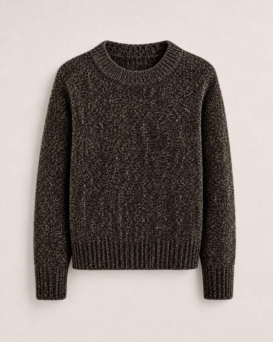 Maglione girocollo in maglia