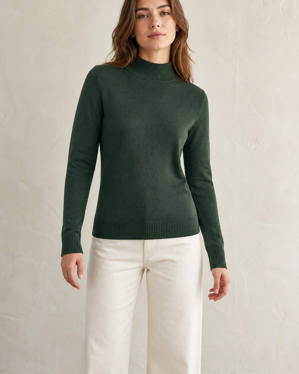 Maglione donna a collo alto
