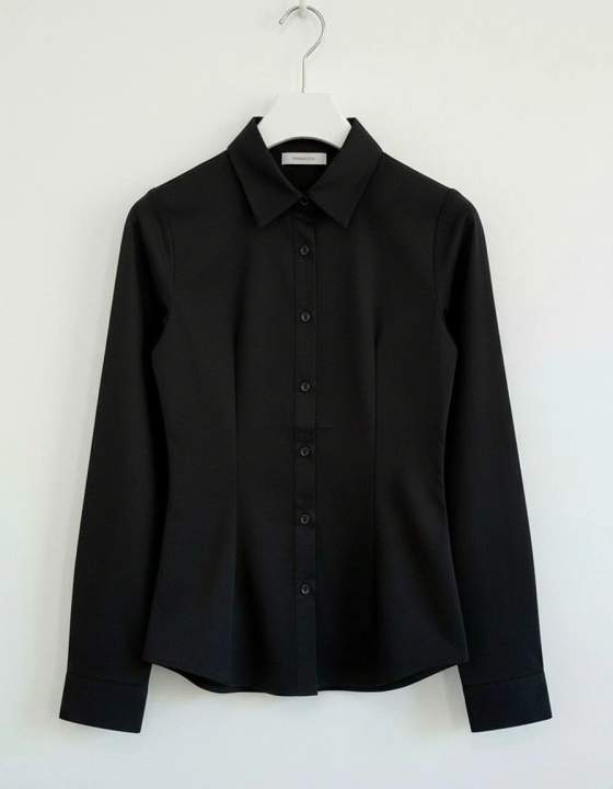Camicia nera da donna