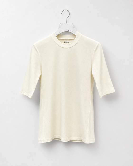 Maglia a maniche lunghe con collo tondo