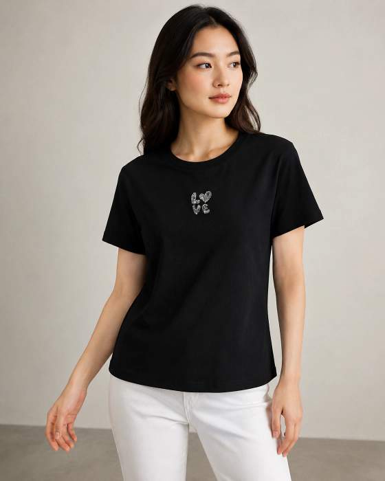 T-shirt da donna a manica corta