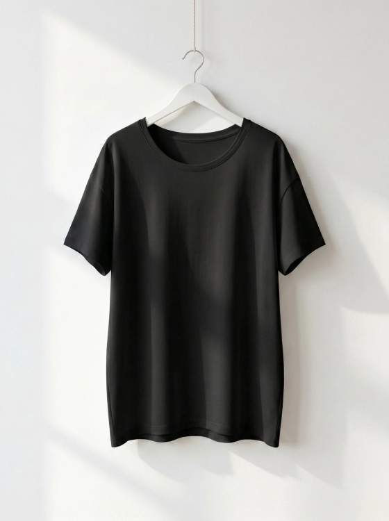 T-shirt basic nera
