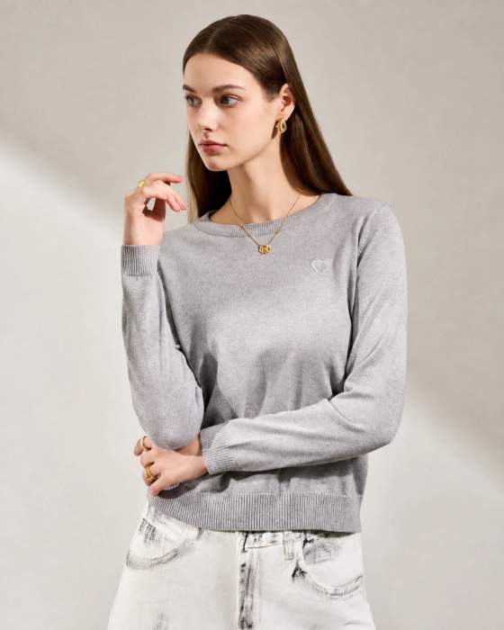 Maglia donna girocollo