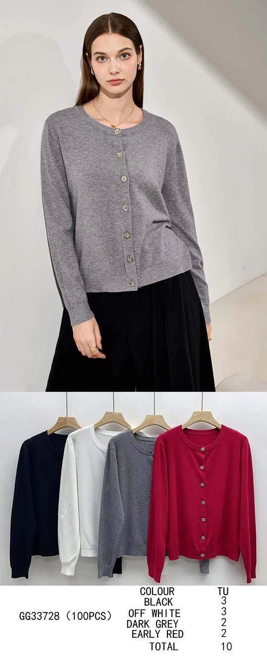 Cardigan da donna a maniche lunghe