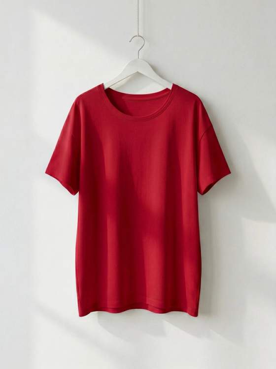 T-shirt a maniche corte con girocollo