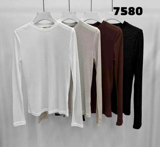 Maglia basic a manica lunga