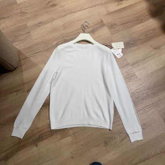 Maglia donna a girocollo a maniche lunghe
