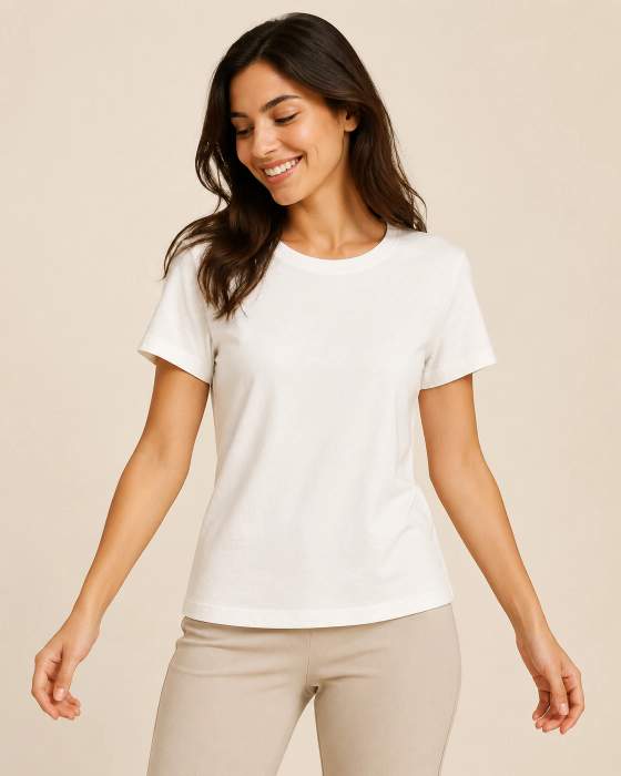 T-shirt basic a manica corta