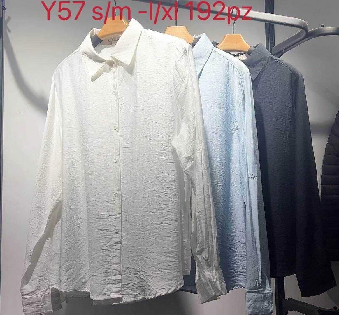 Camicia donna a manica lunga