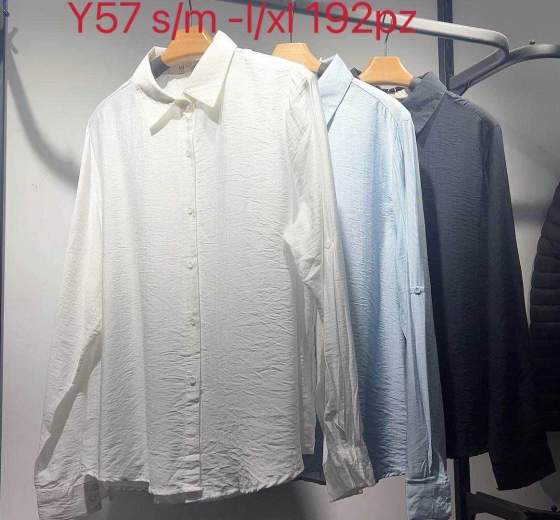 Camicia donna a manica lunga