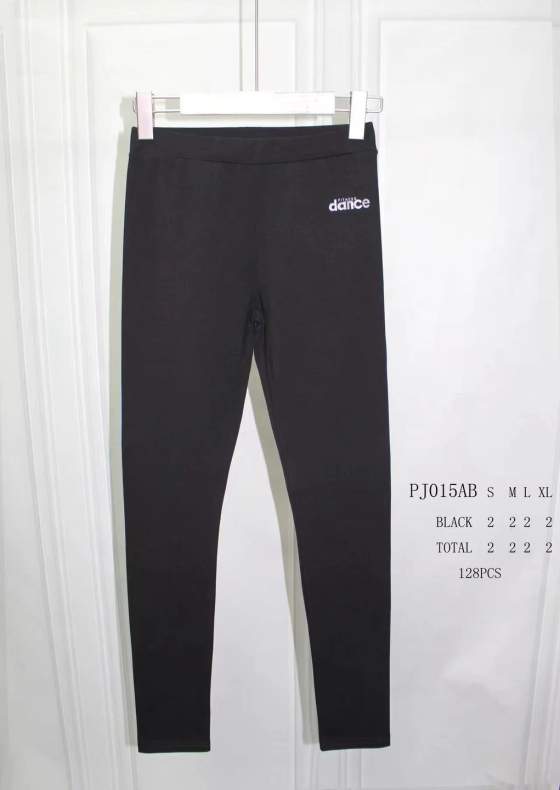 Leggings fitness neri