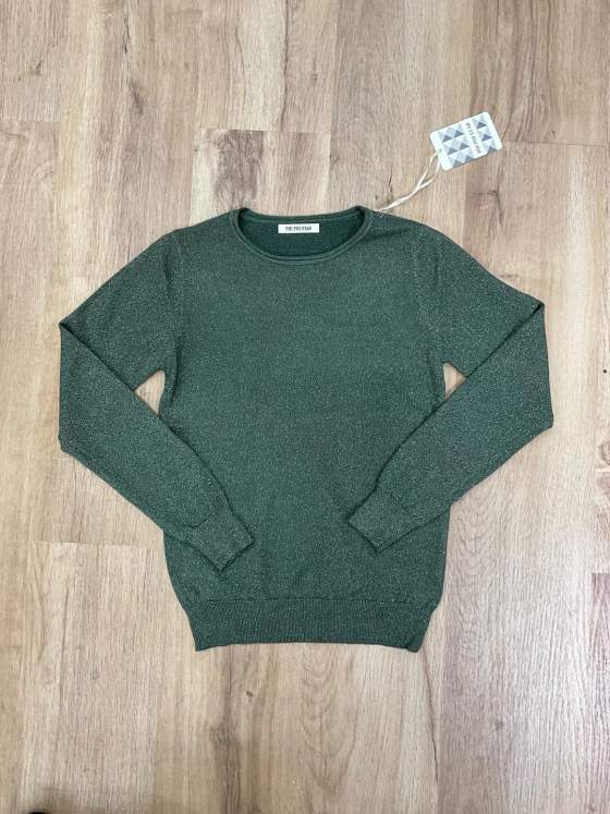 Maglia donna girocollo a manica lunga