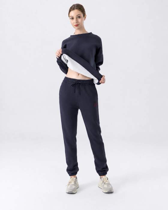 Pantaloni jogger donna in felpa